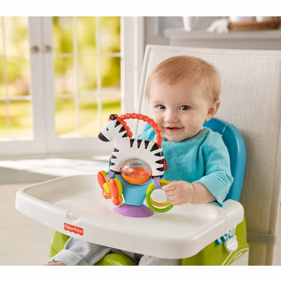 Fisher Price Aktivitetsleksak Med Sugkopp Zebra