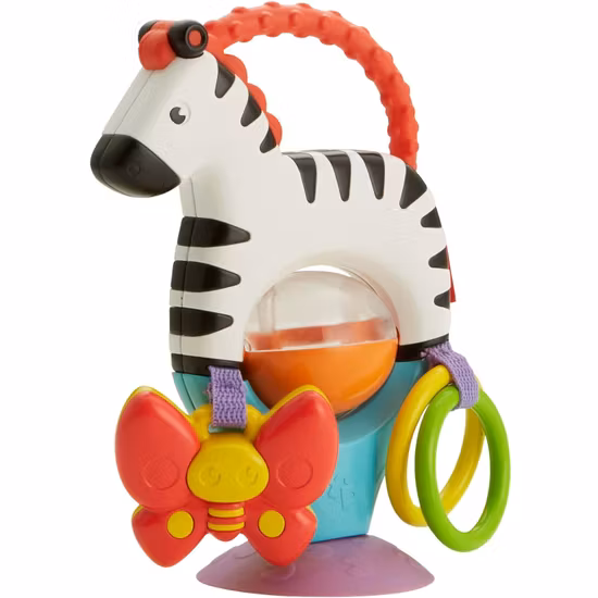 Fisher Price Aktivitetsleksak Med Sugkopp Zebra