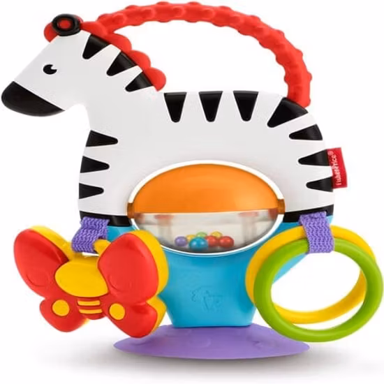Fisher Price Aktivitetsleksak Med Sugkopp Zebra