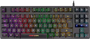 Mars Gaming Tangentbord svart