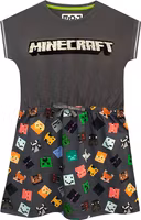 Minecraft Klänning Grå