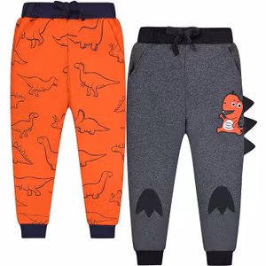 Camlake 2-Pack Träningsbyxor Orange/Grå