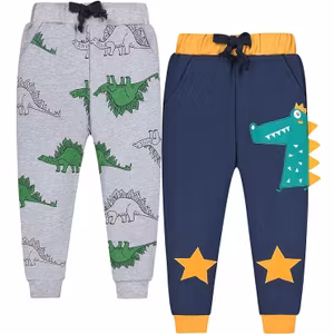 Camlake 2-Pack Träningsbyxor Dinosaur