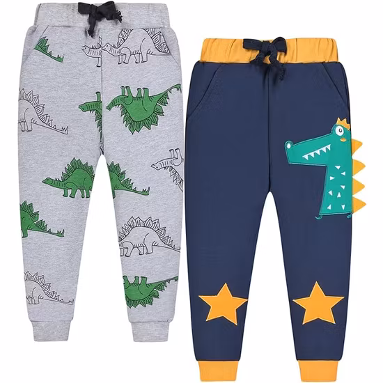 Camlake 2-Pack Träningsbyxor Dinosaur