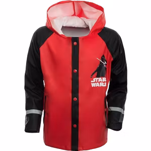 Starwars Regnjacka Röd/Svart