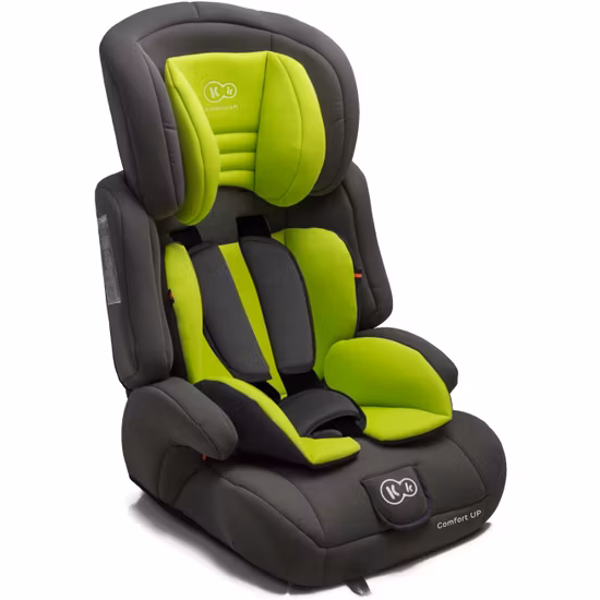 Kinderkraft Comfort Up Bilbarnstol, Grey/Green