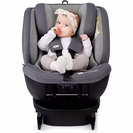 Kinderkraft Xpedition Svängbar 360°, Svart