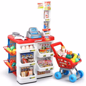 Pap Supermarket Med Varukorg
