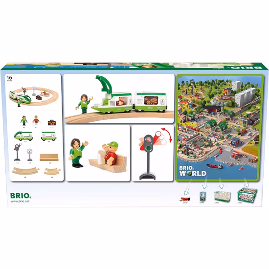 BRIO 33847 Startset Järnväg