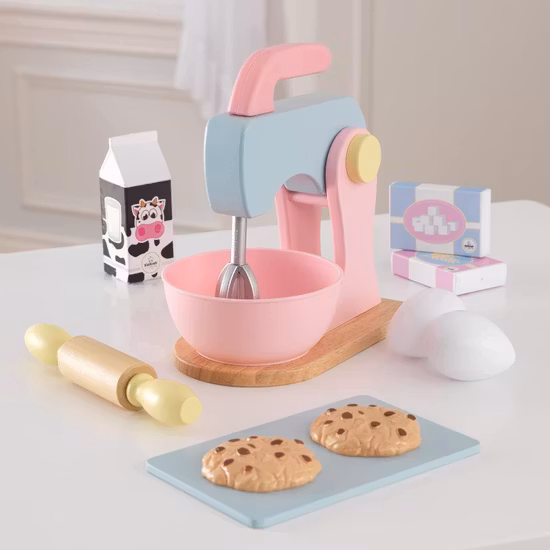 KidKraft Bakset I Trä Pastel