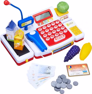 Simba Supermarket Kassa Med Skanner