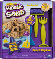 Kinetic Sand Strandkul Set Med Verktyg