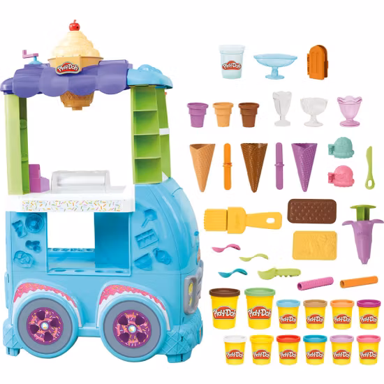 Play-Doh Ultimate Ice Cream Truck Lekset
