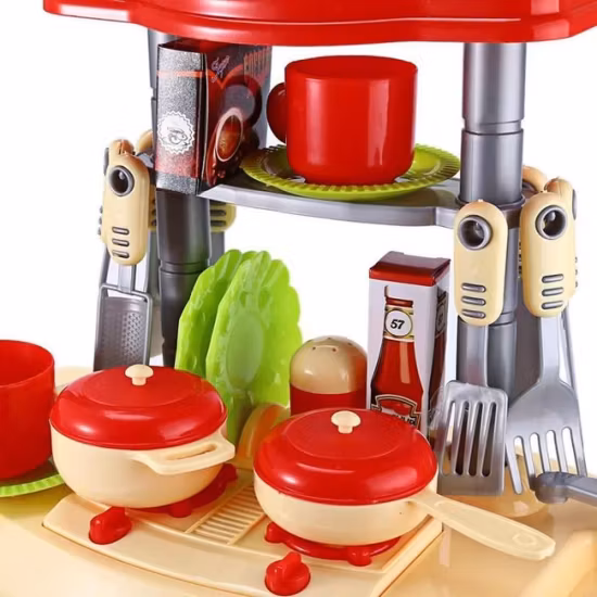 leksak kök med ljus och ljud