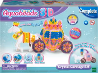Aquabeads 3D-pärlset Glittrande Hästvagn