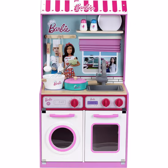 Barbie Leksakskök Med Dockhus