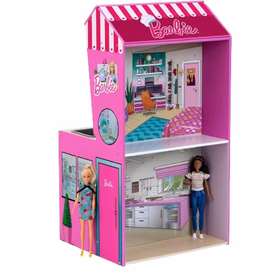 Barbie Leksakskök Med Dockhus