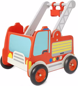 Labebe Lära-Gå-Vagn Brandbil