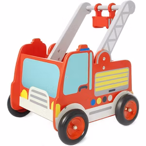 Labebe Lära-Gå-Vagn Brandbil