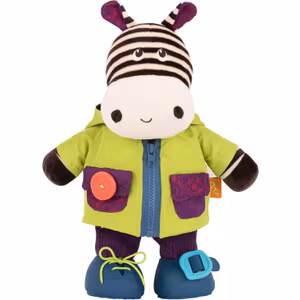 Battat Toys Gosedjur Zebra 38 cm