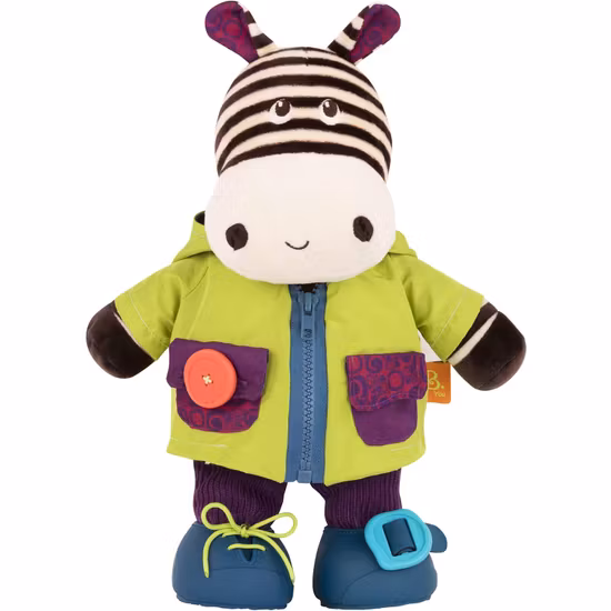 Battat Toys Gosedjur Zebra 38 cm