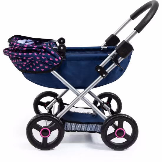 Bayer Design Dockvagn Cosy, Blå/Rosa