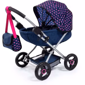 Bayer Design Dockvagn Cosy, Blå/Rosa