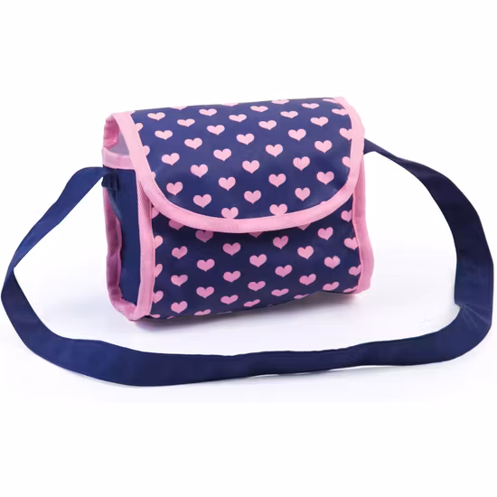 Bayer Design Dockvagn Trendy, Mörkblå/Rosa