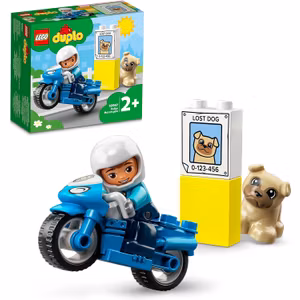 LEGO 10967 DUPLO Polismotorcykel