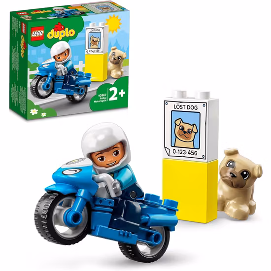 LEGO 10967 DUPLO Polismotorcykel