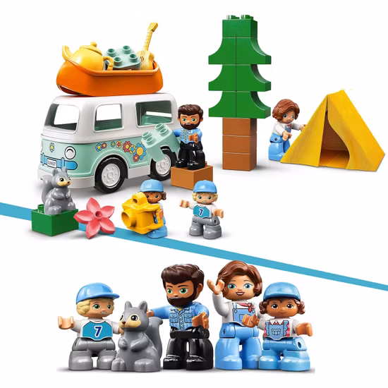 LEGO DUPLO Town Familjeäventyr Med Husbil 10946