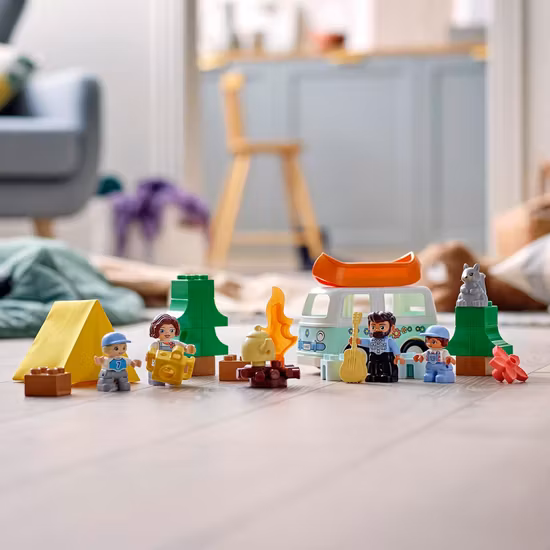 LEGO DUPLO Town Familjeäventyr Med Husbil 10946