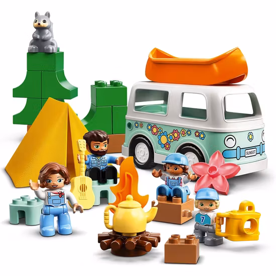LEGO DUPLO Town Familjeäventyr Med Husbil 10946