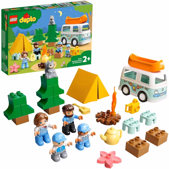 LEGO DUPLO Town Familjeäventyr Med Husbil 10946