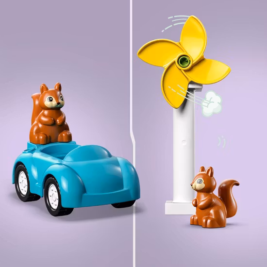 LEGO Duplo Town 10985 Vindkraftverk Och Elbil