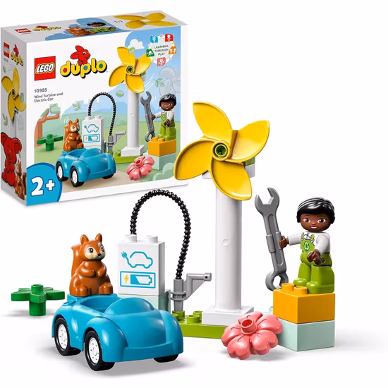 LEGO Duplo Town 10985 Vindkraftverk Och Elbil