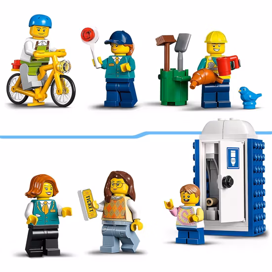 LEGO City Trains 60335 Tågstation