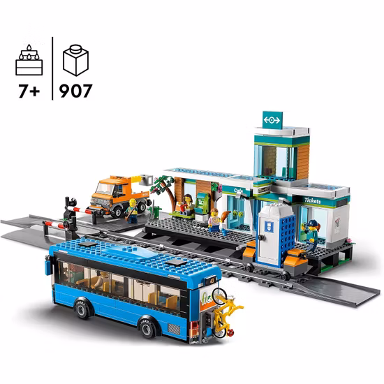 LEGO City Trains 60335 Tågstation