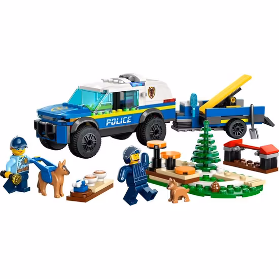LEGO City Police 60369 Polisens Mobila Hundträning