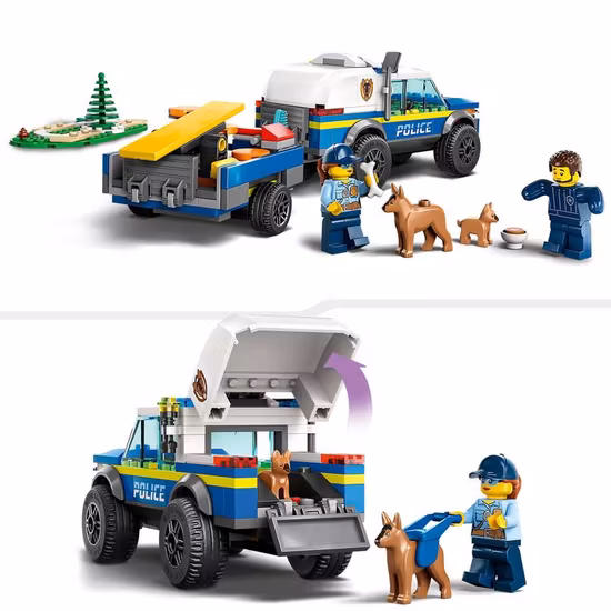 LEGO City Police 60369 Polisens Mobila Hundträning