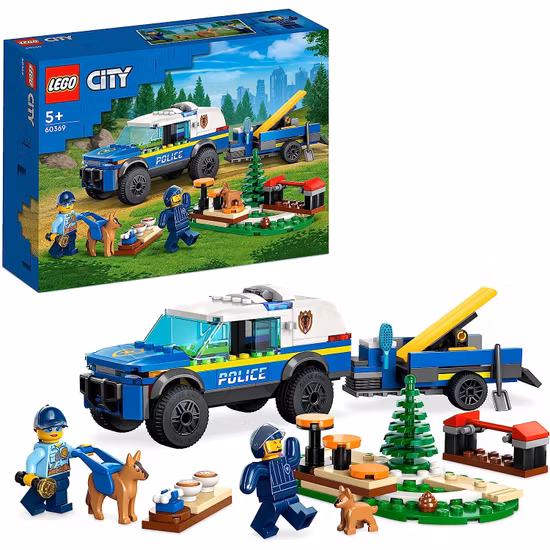 LEGO City Police 60369 Polisens Mobila Hundträning