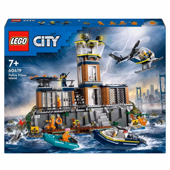 LEGO City 60418 Polisens Fängelseö