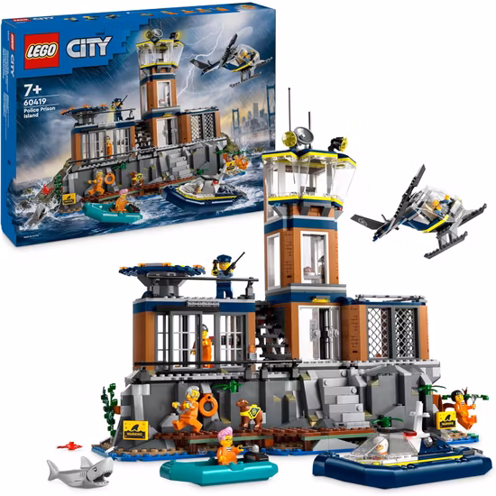 LEGO City 60418 Polisens Fängelseö