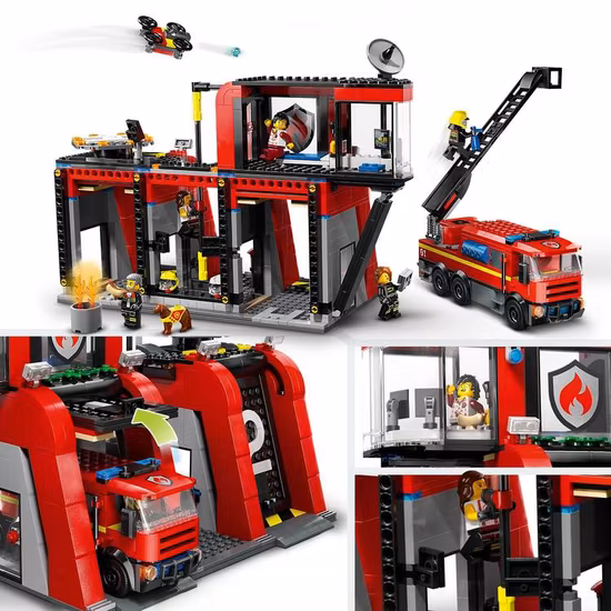 LEGO City 60414 Brandstation