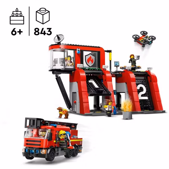 LEGO City 60414 Brandstation