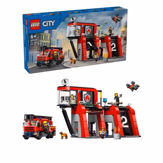 LEGO City 60414 Brandstation