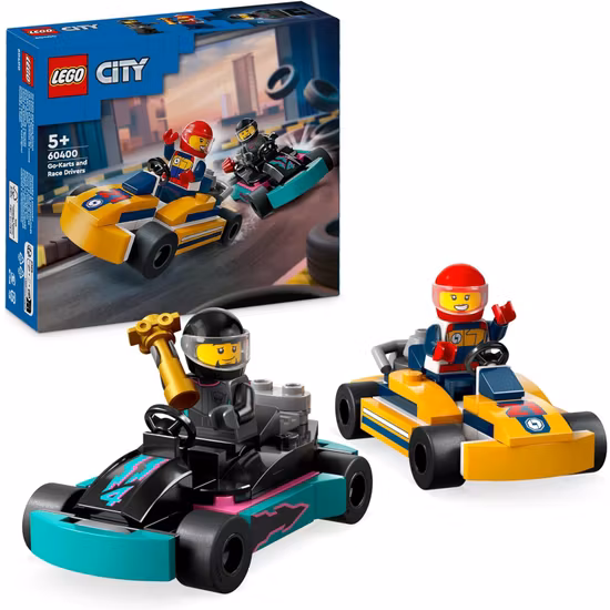 LEGO City 60400 Gokarter Och Racerförare