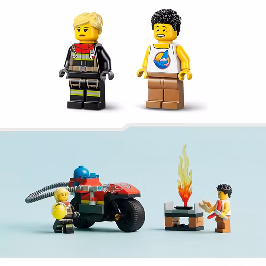 LEGO City Fire 60410 Brandräddningsmotorcykel