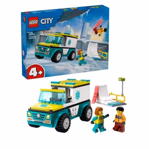LEGO City 60403 Ambulans och snowboardåkare