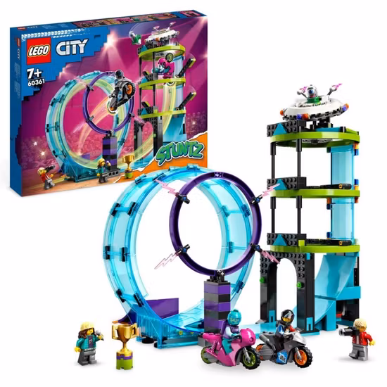 LEGO City Stuntz 60361 Ultimat Stuntförarutmaning